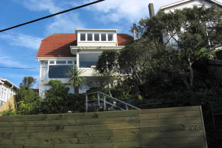 Photo of property in 22 Belvedere Road, Hataitai, Wellington, 6021