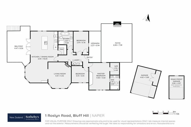 Photo of property in 1 Roslyn Road, Bluff Hill, Napier, 4110