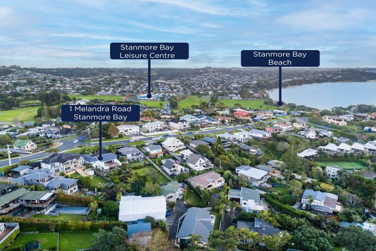 Photo of property in 1 Melandra Road, Stanmore Bay, Whangaparaoa, 0932