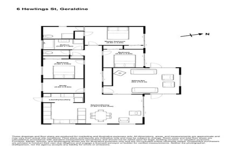 Photo of property in 6 Hewlings Street, Seaview, Timaru, 7910