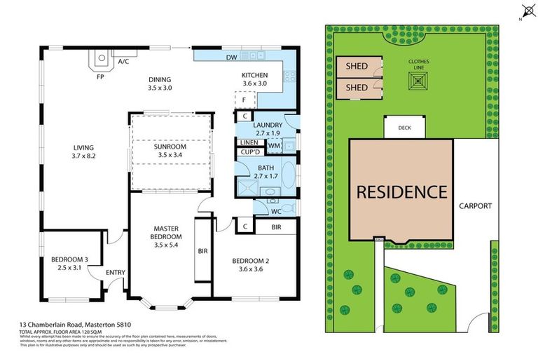 Photo of property in 13 Chamberlain Road, Masterton, 5810