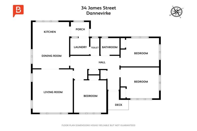 Photo of property in 34 James Street, Dannevirke, 4930