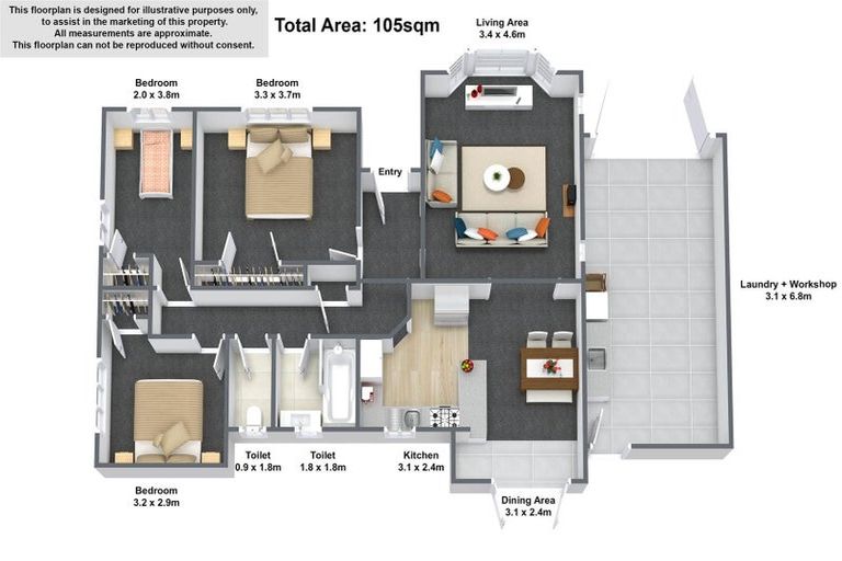 Photo of property in 199 Galloway Street, Hamilton East, Hamilton, 3216