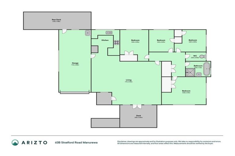 Photo of property in 63b Stratford Road, Manurewa, Auckland, 2105