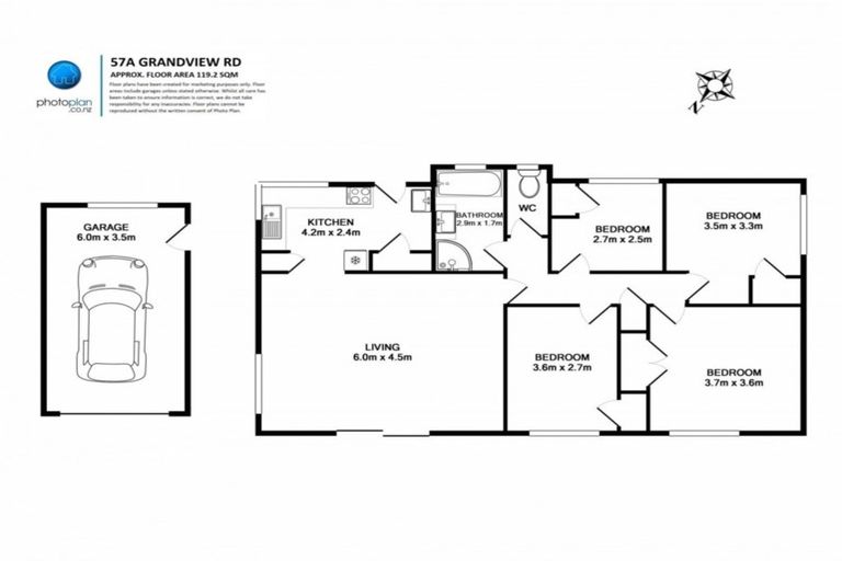 Photo of property in 57a Grandview Road, Nawton, Hamilton, 3200