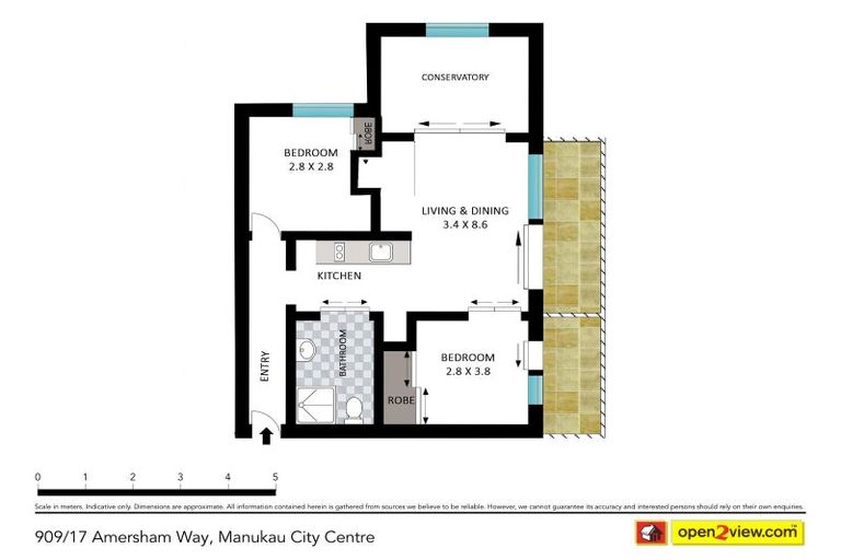 Photo of property in 909/17 Osterley Way, Manukau, Auckland, 2104
