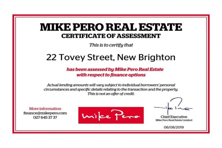 Photo of property in 22 Tovey Street, New Brighton, Christchurch, 8061