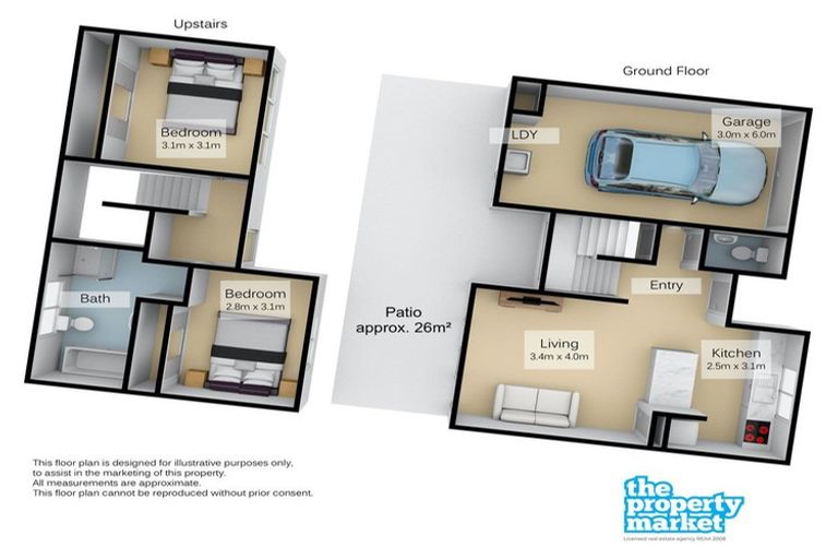 Photo of property in 189u3 Massey Street, Frankton, Hamilton, 3204