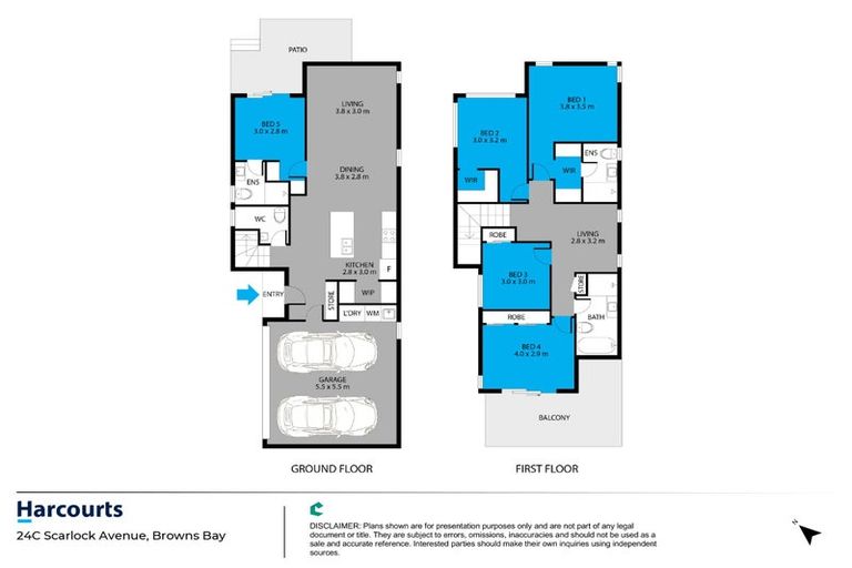 Photo of property in 24c Scarlock Avenue, Browns Bay, Auckland, 0630