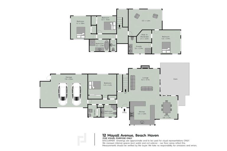 Photo of property in 12 Mayall Avenue, Beach Haven, Auckland, 0626