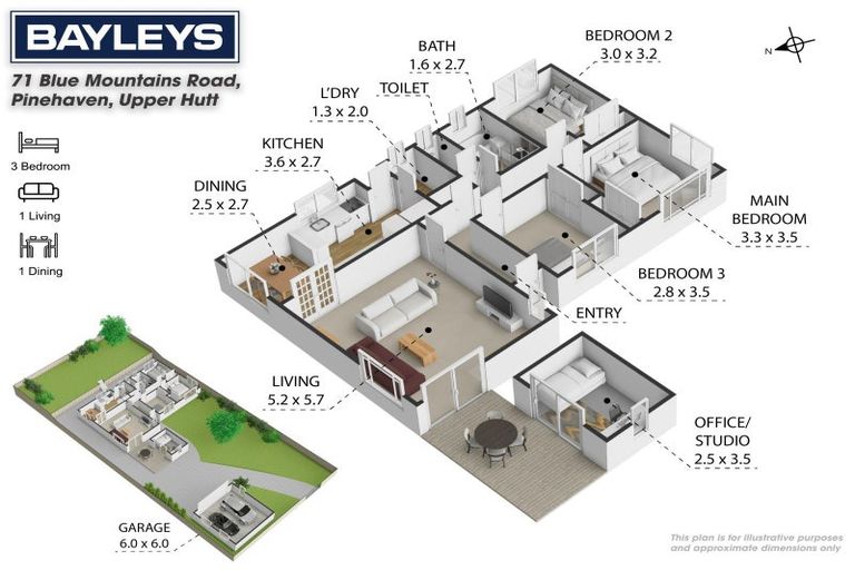 Photo of property in 71 Blue Mountains Road, Pinehaven, Upper Hutt, 5019