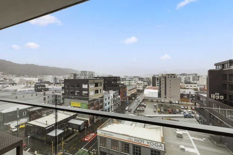 Photo of property in Monument Apartments, 8f/245 Wakefield Street, Te Aro, Wellington, 6011
