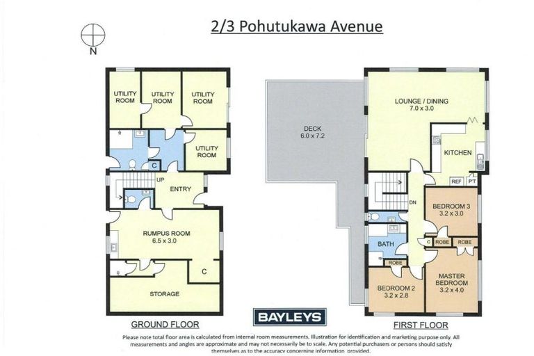 Photo of property in 2/3 Pohutukawa Avenue, Shelly Park, Auckland, 2014