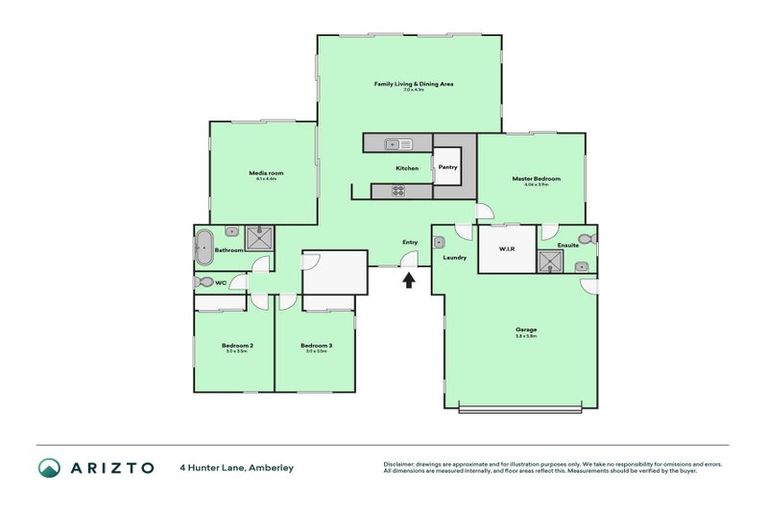 Photo of property in 4 Hunter Lane, Amberley, 7410