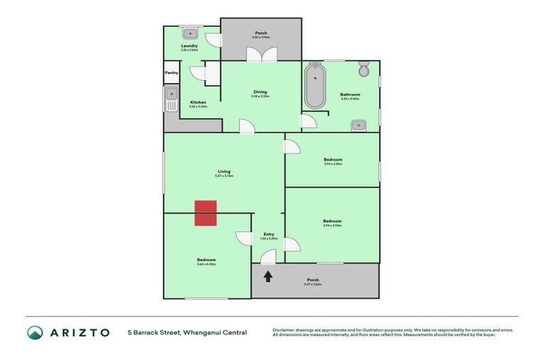 Photo of property in 5 Barrack Street, Whanganui, 4500