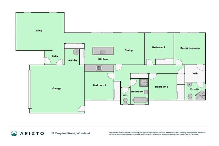 Photo of property in 22 Croydon Street, Woodend, 7610