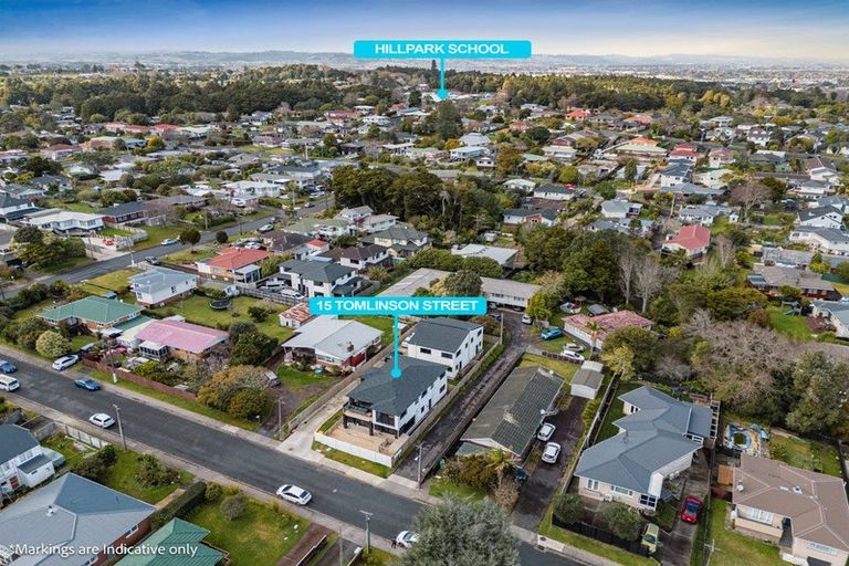 Photo of property in 15 Tomlinson Street, Hillpark, Auckland, 2102