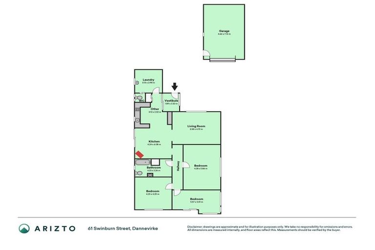 Photo of property in 61 Swinburn Street, Dannevirke, 4930