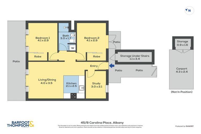 Photo of property in 24/8 Carolina Place, Albany, Auckland, 0632