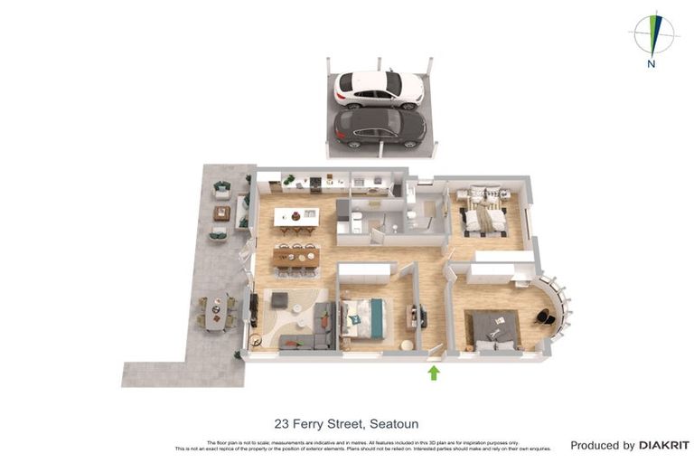 Photo of property in 23 Ferry Street, Seatoun, Wellington, 6022