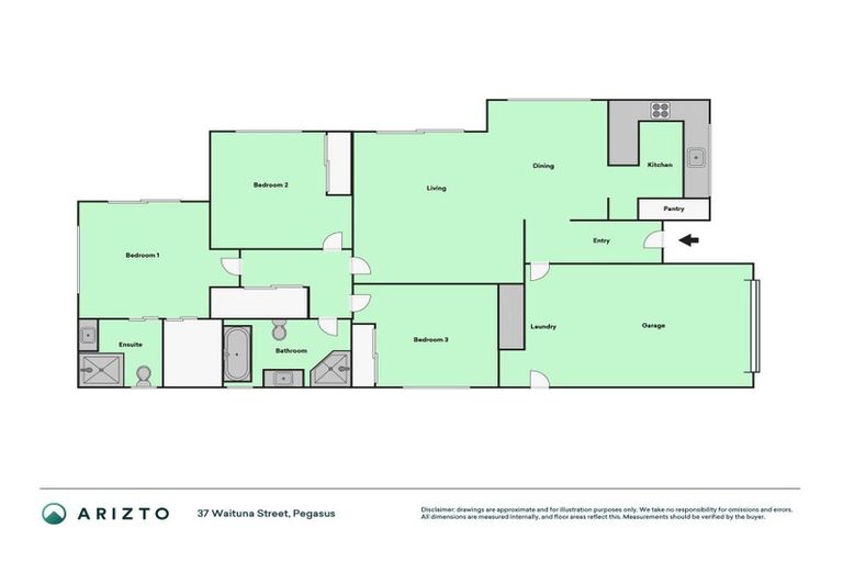 Photo of property in 37 Waituna Street, Pegasus, 7612