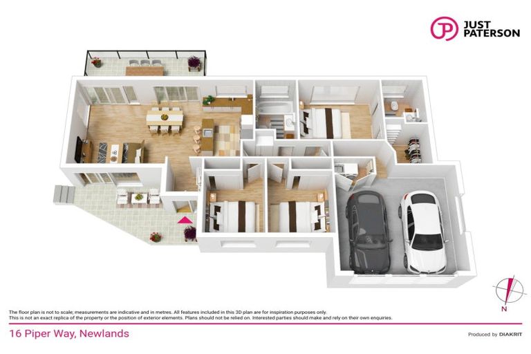 Photo of property in 16 Piper Way, Newlands, Wellington, 6037