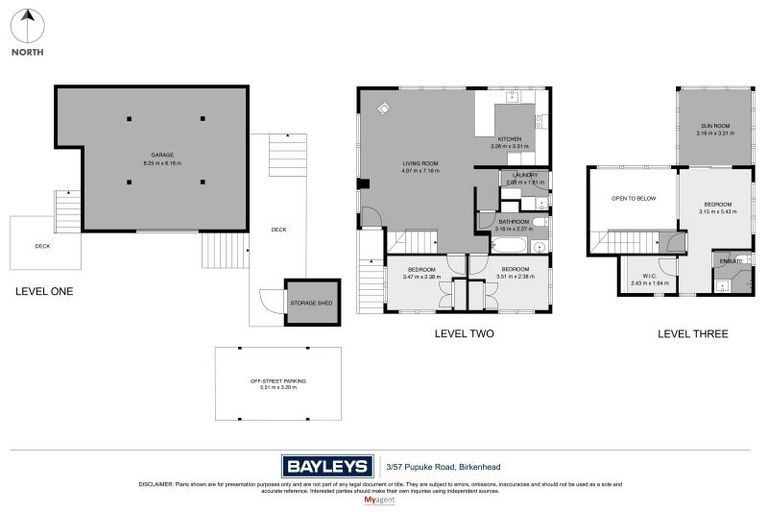 Photo of property in 3/57 Pupuke Road, Birkenhead, Auckland, 0627