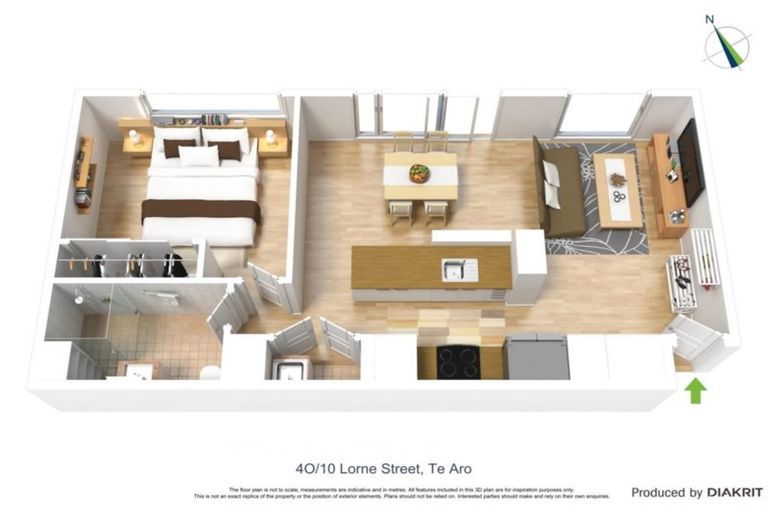 Photo of property in Republic2, 4o/10 Lorne Street, Te Aro, Wellington, 6011