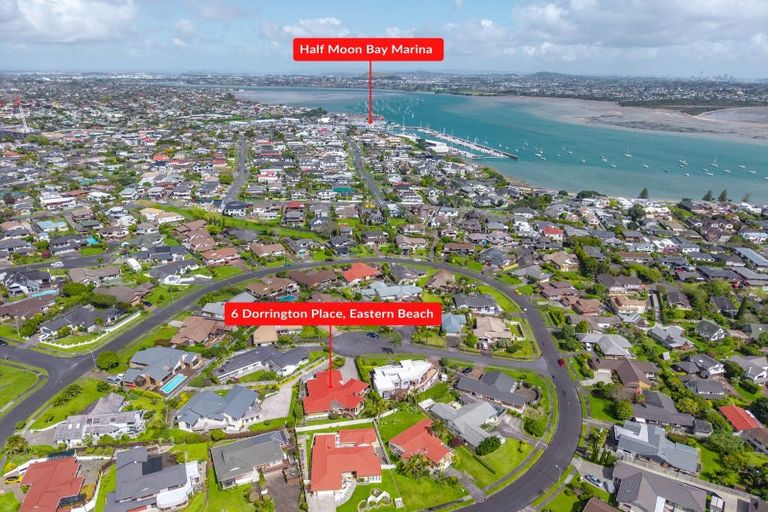 Photo of property in 6 Dorrington Place, Eastern Beach, Auckland, 2012