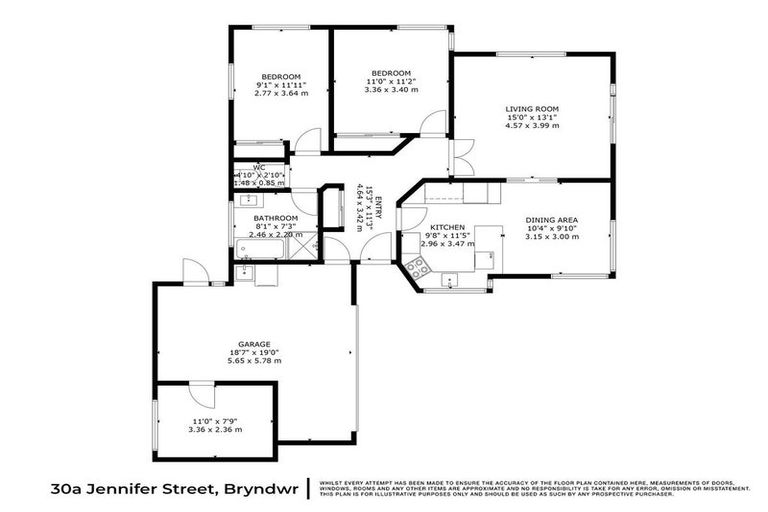 Photo of property in 30 Jennifer Street, Bryndwr, Christchurch, 8053