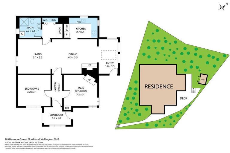 Photo of property in 78 Glenmore Street, Northland, Wellington, 6012