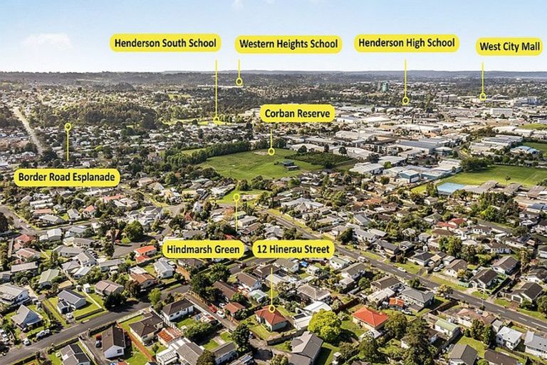 Photo of property in 12 Hinerau Street, Henderson, Auckland, 0612