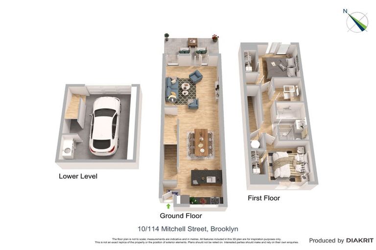 Photo of property in 10/114 Mitchell Street, Brooklyn, Wellington, 6021
