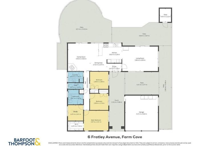 Photo of property in 6 Fratley Avenue, Farm Cove, Auckland, 2012