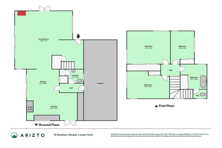 Photo of property in 13 Stratton Street, Normandale, Lower Hutt, 5010
