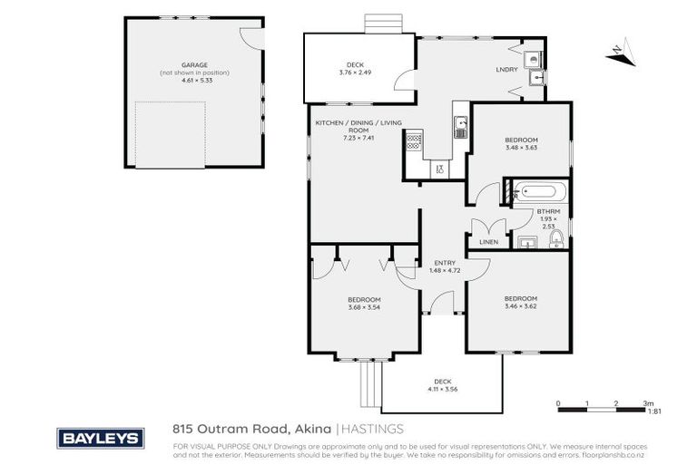 Photo of property in 815 Outram Road, Akina, Hastings, 4122