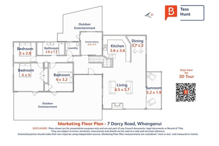 Photo of property in 7 D'arcy Road, Bastia Hill, Whanganui, 4500