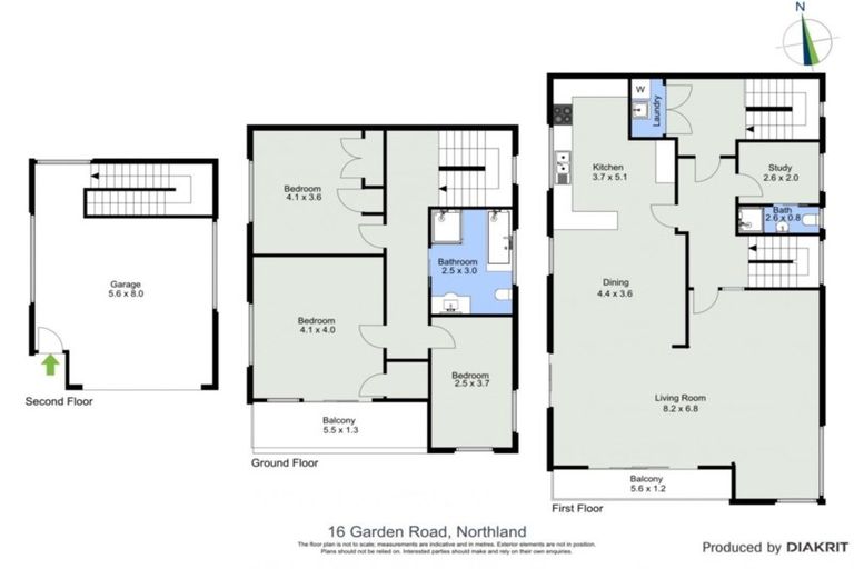 Photo of property in 16 Garden Road, Northland, Wellington, 6012