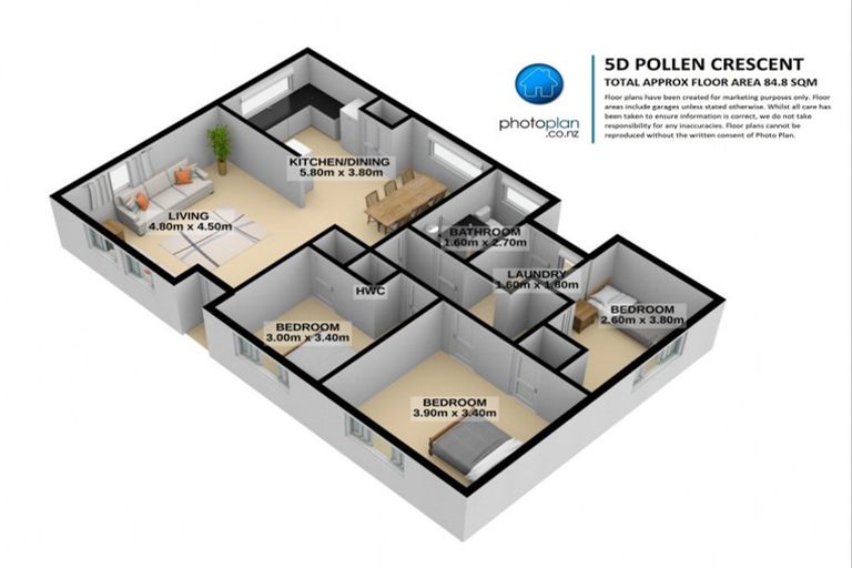 Photo of property in 5d Pollen Crescent, Melville, Hamilton, 3206