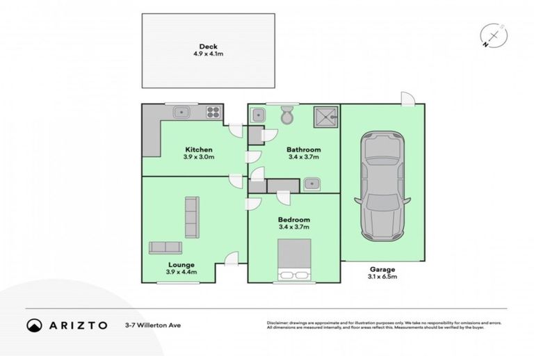Photo of property in 3/7 Willerton Avenue, New Lynn, Auckland, 0600