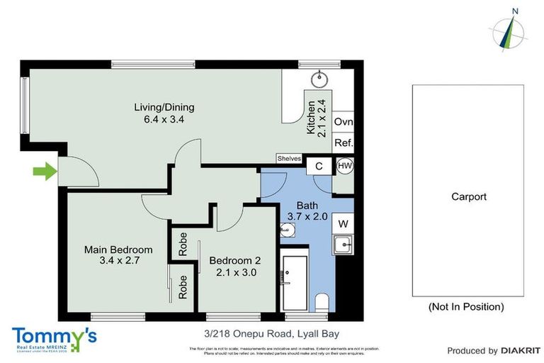 Photo of property in 8/218 Onepu Road, Lyall Bay, Wellington, 6022