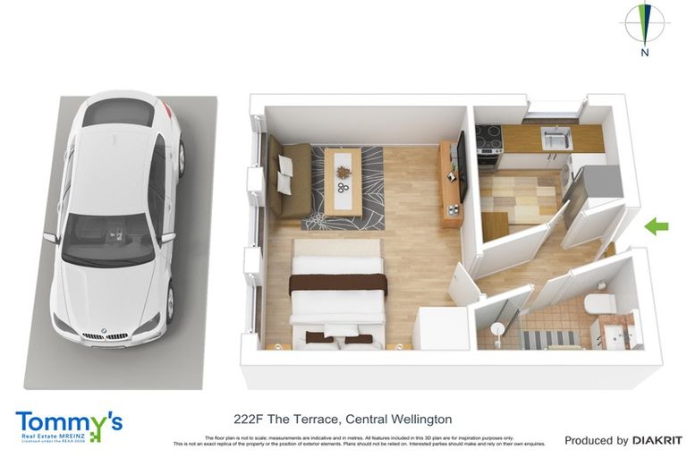 Photo of property in Aroha Apartments, 222uf The Terrace, Wellington Central, Wellington, 6011