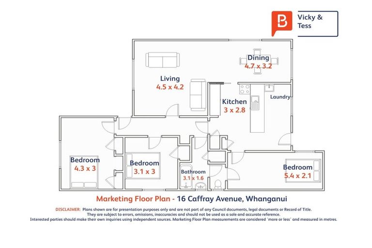 Photo of property in 16 Caffray Avenue, Aramoho, Whanganui, 4500