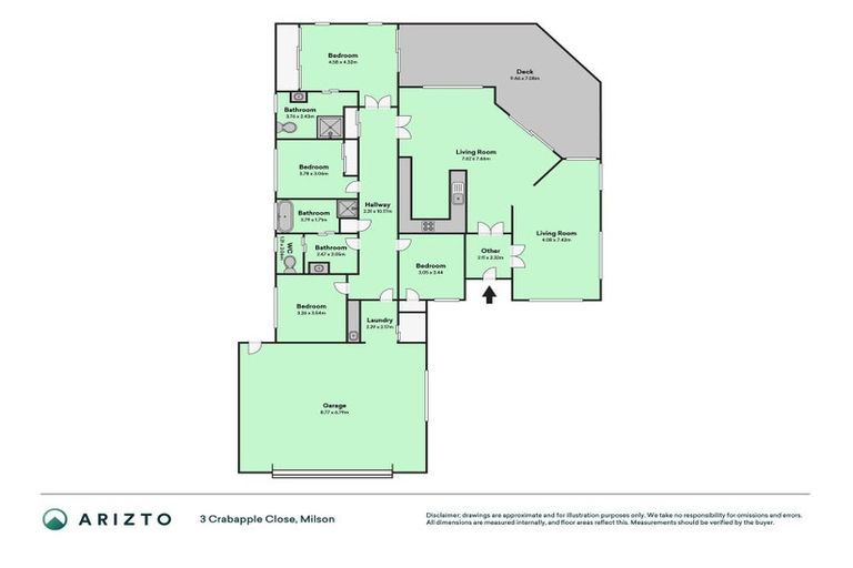Photo of property in 3 Crabapple Close, Milson, Palmerston North, 4414