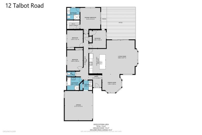 Photo of property in 12 Talbot Road, Northwood, Christchurch, 8051