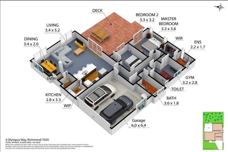 Photo of property in 4 Olympus Way, Richmond, 7020