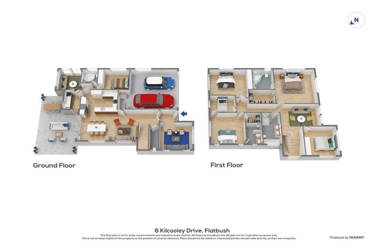 Photo of property in 6 Kilcooley Road, Flat Bush, Auckland, 2019