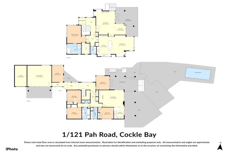 Photo of property in 1/121 Pah Road, Cockle Bay, Auckland, 2014