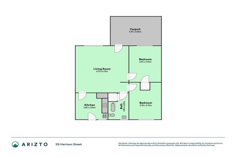 Photo of property in 33i Harrison Street, Whanganui, 4500