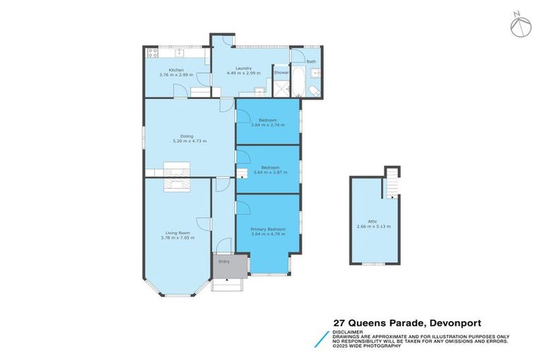 Photo of property in 27 Queens Parade, Devonport, Auckland, 0624